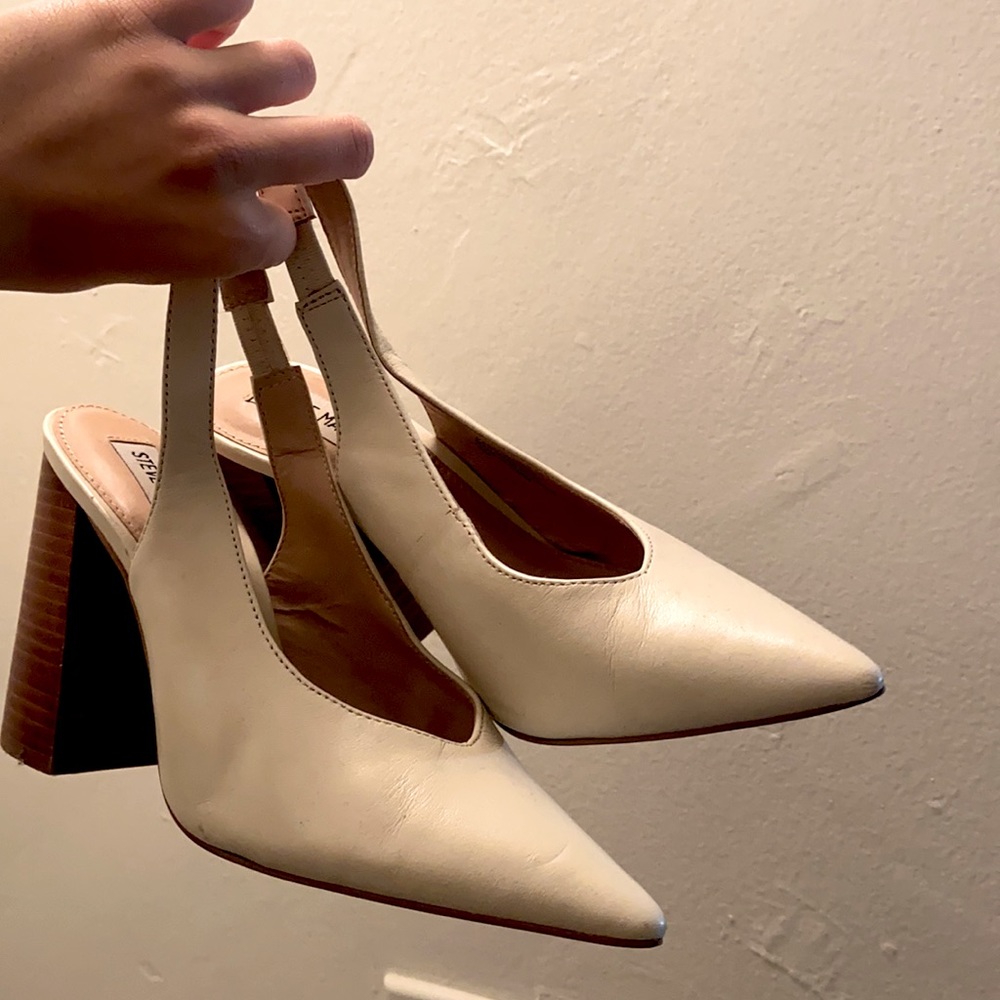 Steve Madden sling back heels